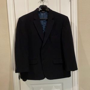 Jos. A. Bank wool men’s black sport coat blazer 46S.